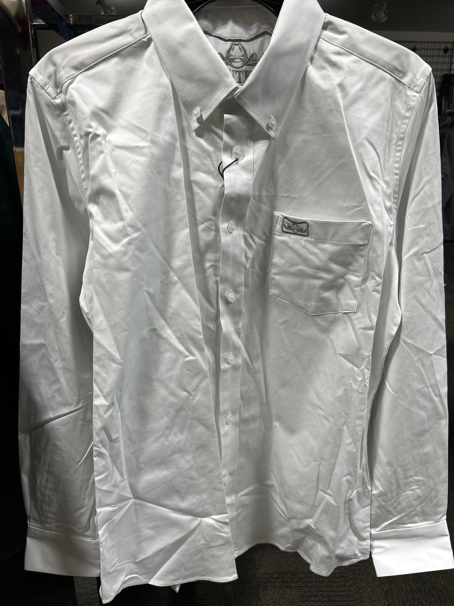 52136 MT0463 Long Sleeve Shirt White