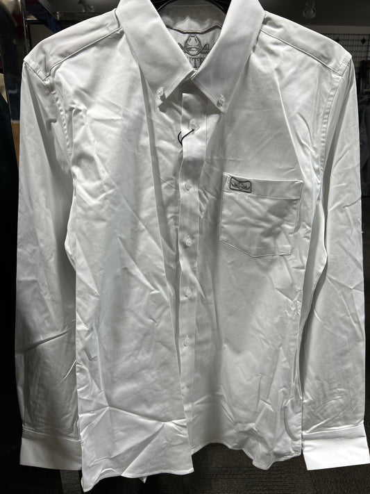 52136 MT0463 Long Sleeve Shirt White