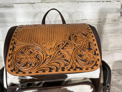 Cowhide Backpack
