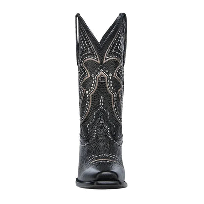 CU991 LD BLACK LASER & STUDS & WOVEN