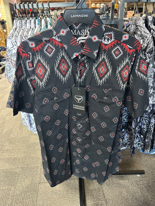 3532 LAM2001 Short Sleeve Casual Shirt