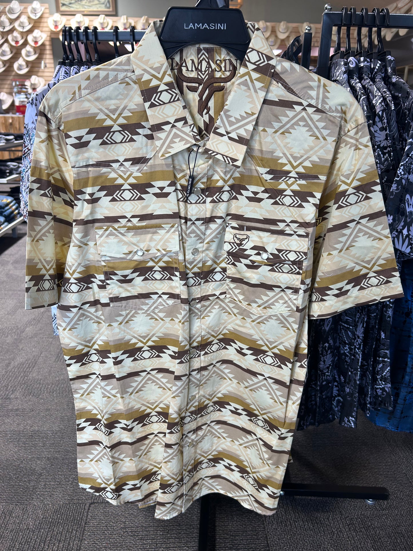 3536 LAM2004 Short Sleeve Casual Shirt