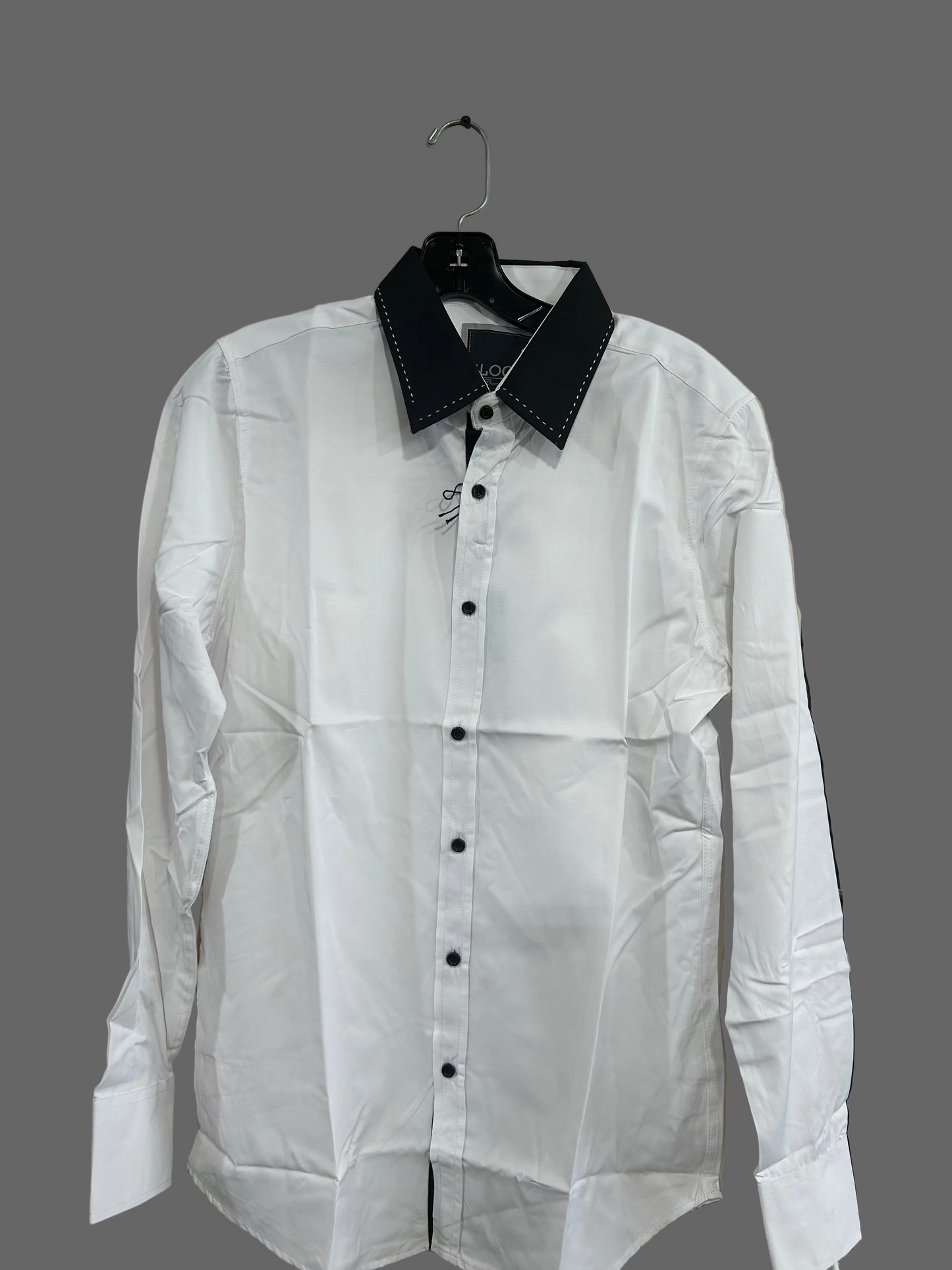 LJ338 Mens Long Sleeve Shirt White