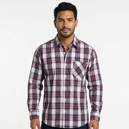 MLS-360-7 Maximos Long Sleeve Shirt Purple